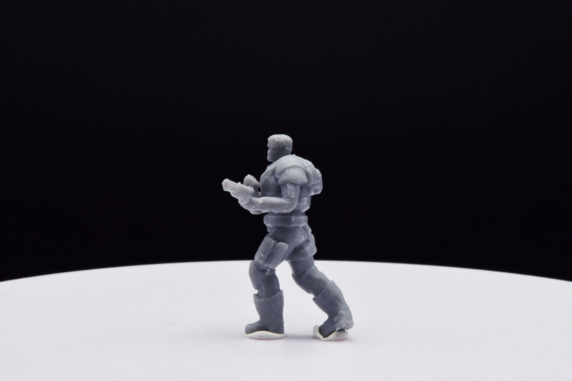 Gears Of War Damon Baird Winter Ot Miniature - TheSTLSmith - 3D Printed with high quality resin for Skirmish/D&D games