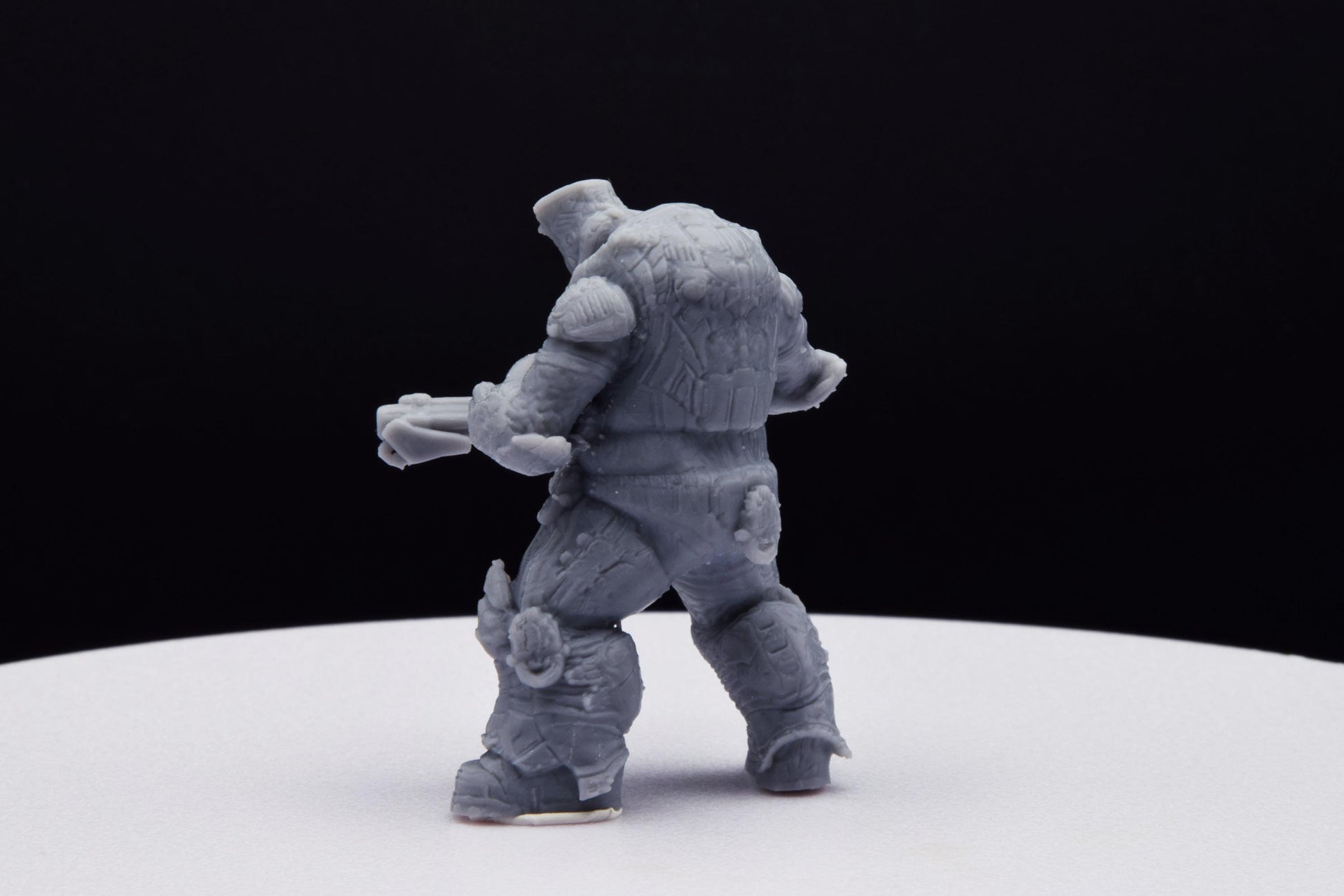 Gears Of War Boomer Grinder Ot Miniature - TheSTLSmith - 3D Printed with high quality resin for Skirmish/D&D games