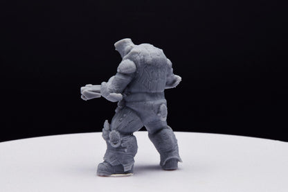 Gears Of War Boomer Grinder Ot Miniature - TheSTLSmith - 3D Printed with high quality resin for Skirmish/D&D games