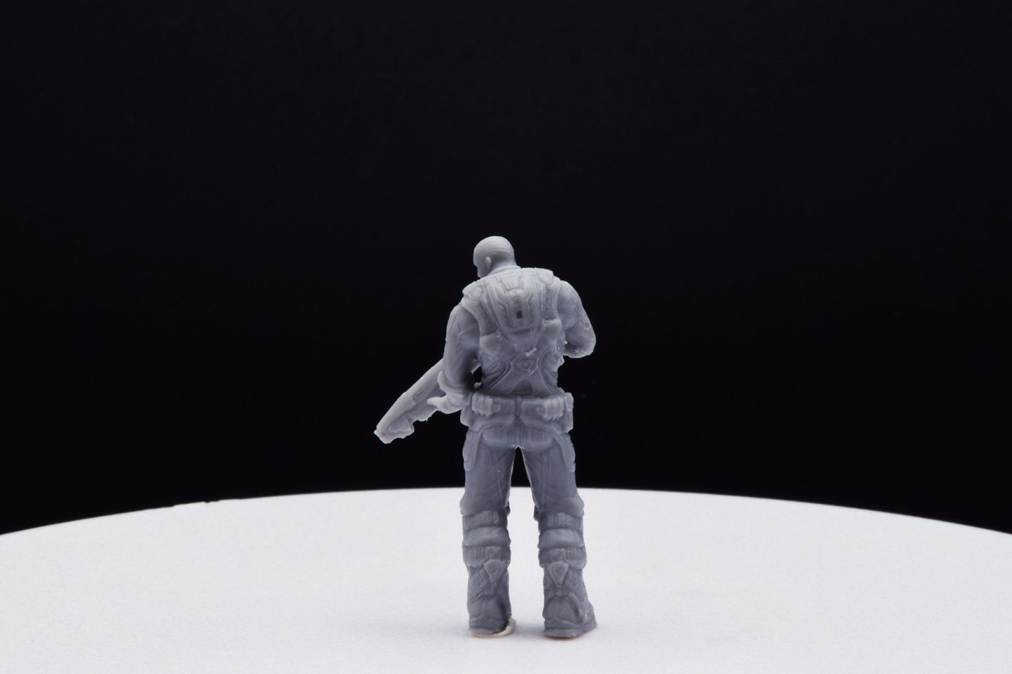 Gears Of War Jace Stratton Ot Miniature - TheSTLSmith - 3D Printed with high quality resin for Skirmish/D&D games