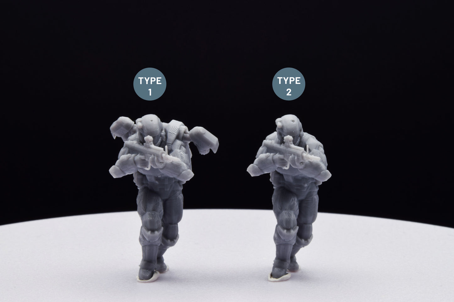 Halo Marine ODST Bullfrog [Reach] Miniature - TheSTLSmith - 3D Printed with High Quality Resin for Wargame/Skirmish/D&D