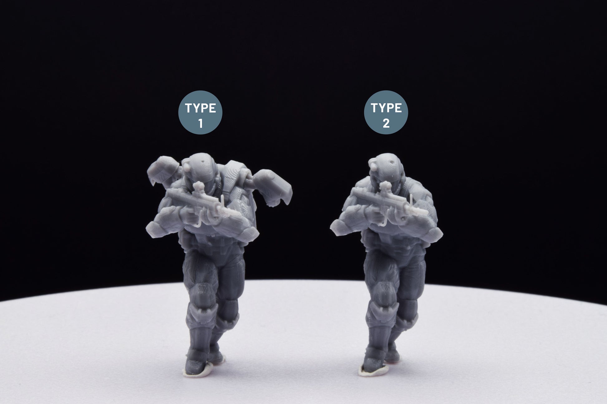 Halo Marine ODST Bullfrog [Reach] Miniature - TheSTLSmith - 3D Printed with High Quality Resin for Wargame/Skirmish/D&D