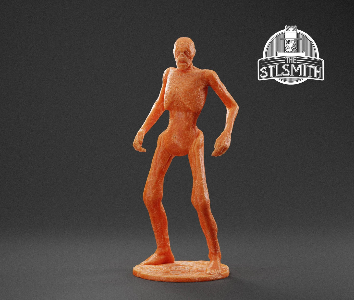 Doom Zombie Boney [3] Miniature - Fanmade - TheSTLSmith - 3D Printed with high quality resin for Skirmish/D&D games