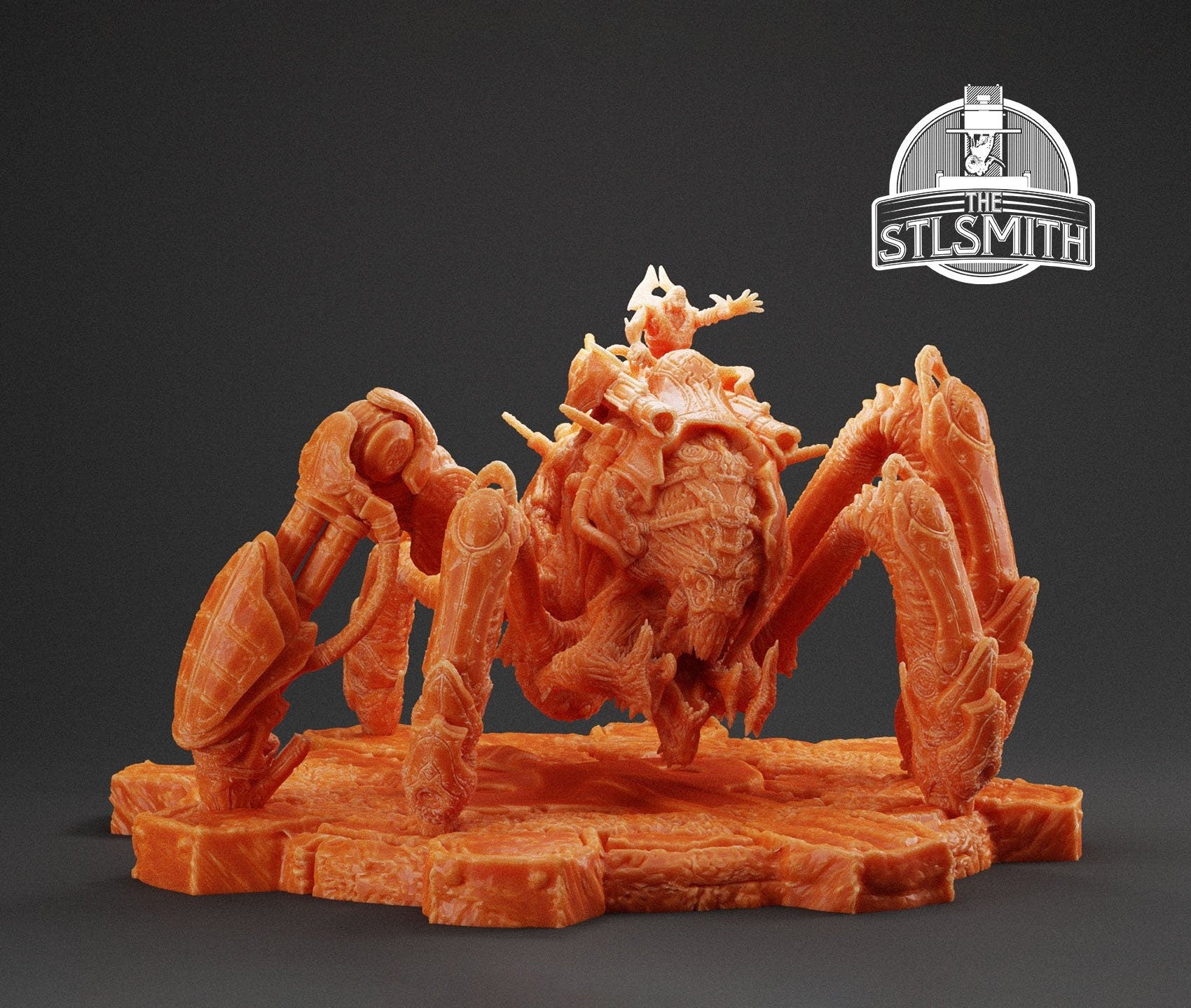 Gears Of War Karn on Shibboleth Ot Miniature - TheSTLSmith - 3D Printed with high quality resin for Skirmish/D&D games