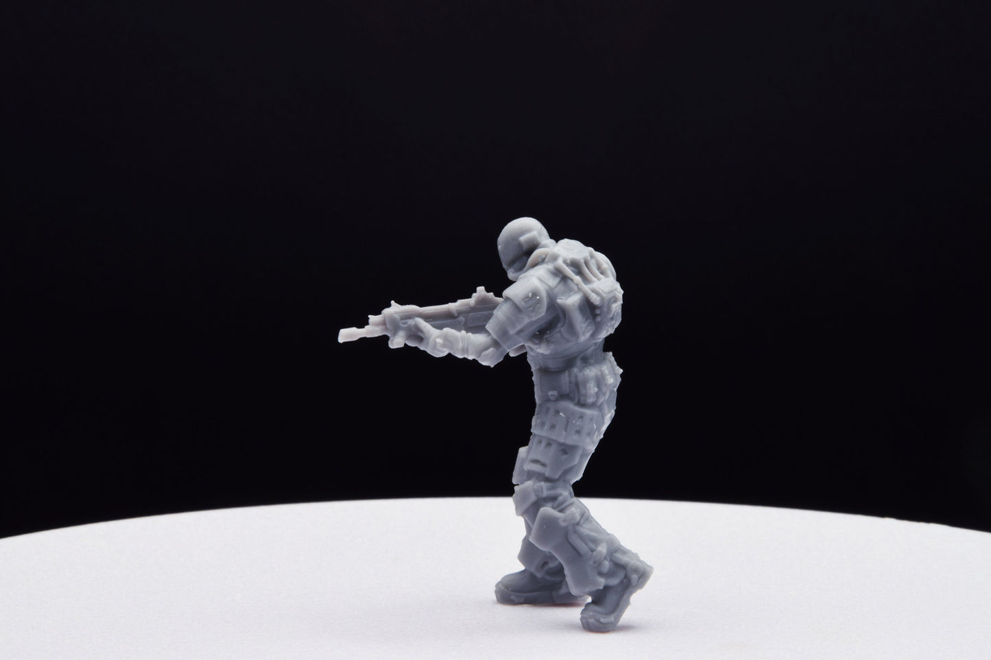 Gears Of War UIR Soldier Male [4] Miniature - TheSTLSmith - 3D Printed with high quality resin for Skirmish/D&D games