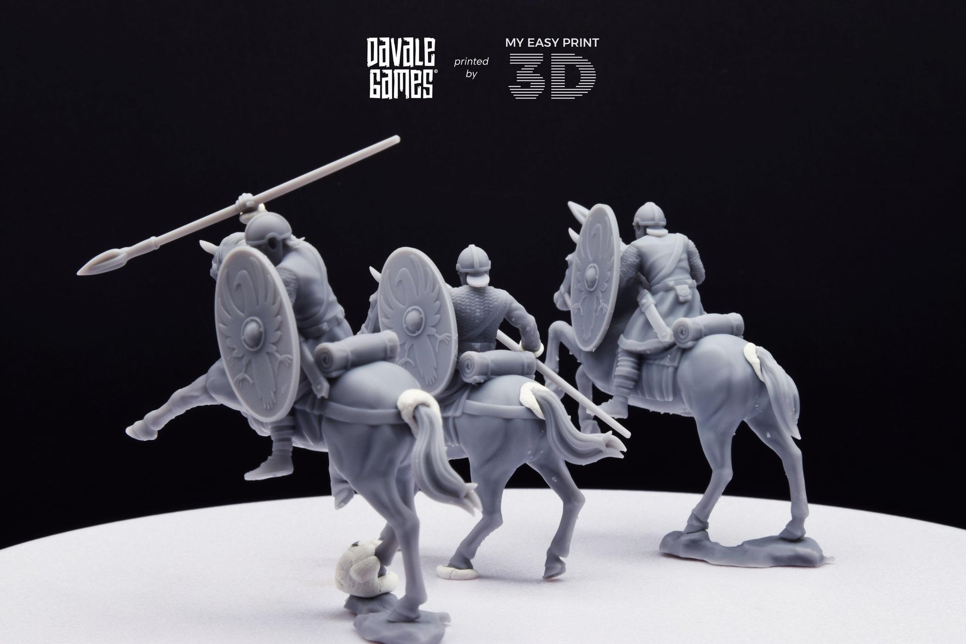 Roman Cavalry - Davale Games - Historical games - 3D Printed with high quality resin