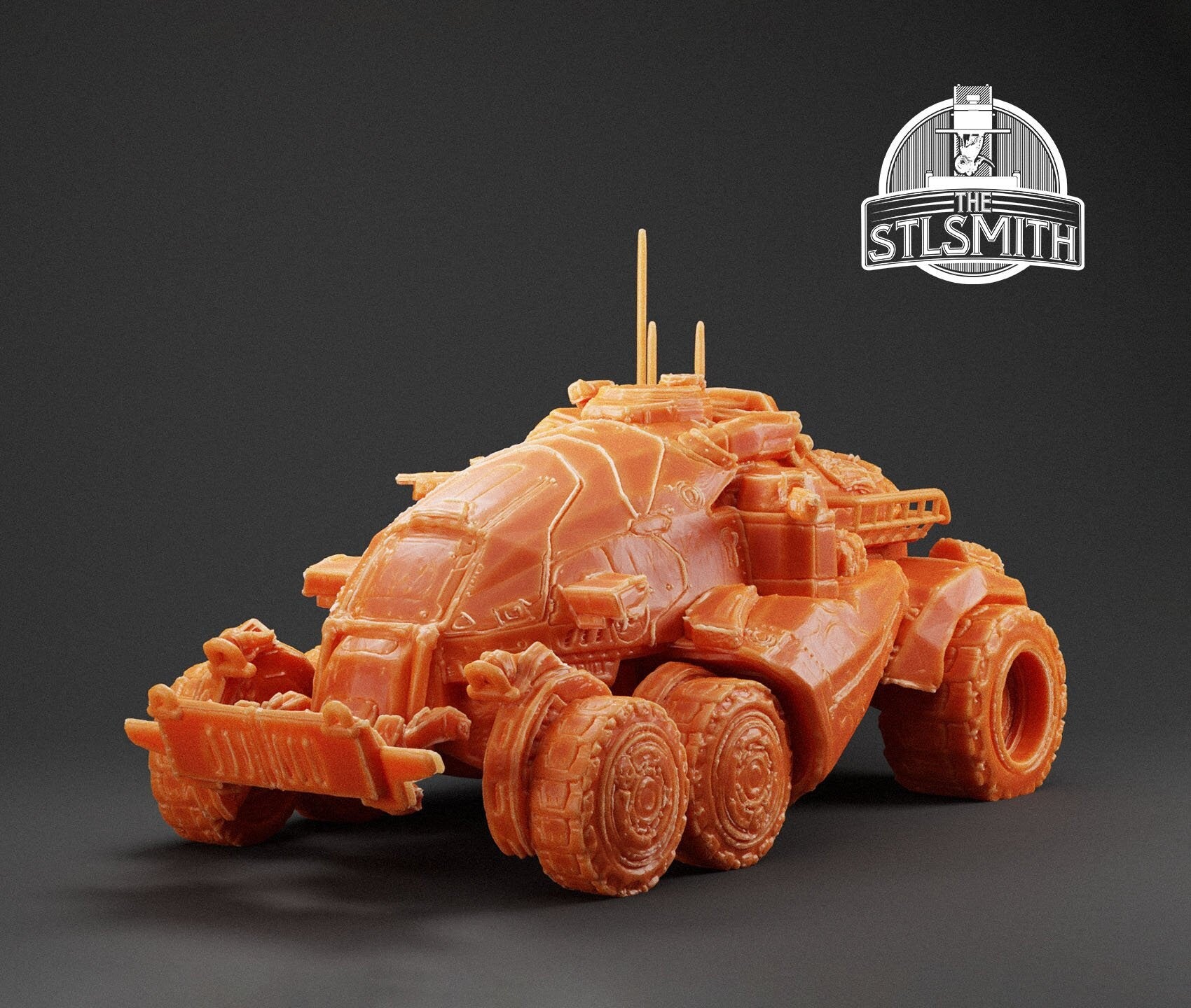 Gears Of War COG APC Ot Miniature - TheSTLSmith - 3D Printed with high quality resin for Skirmish/D&D games