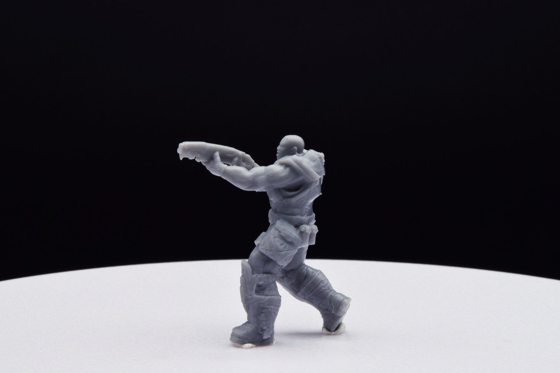 Gears Of War Augustus Cole Winter Ot Miniature - TheSTLSmith - 3D Printed with high quality resin for Skirmish/D&D games