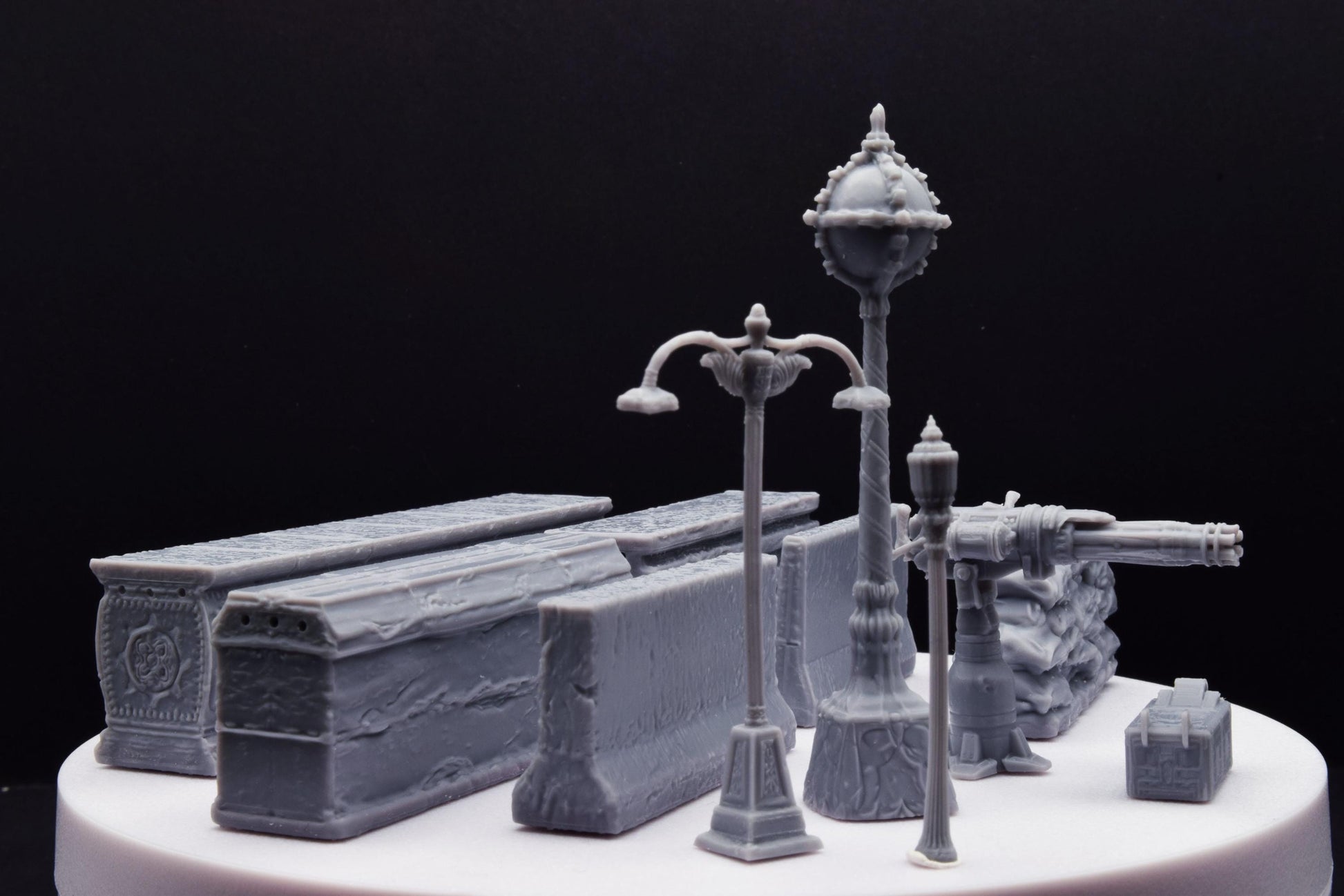 Gears Of War COG Scatter Pack Scenery Miniature - TheSTLSmith - 3D Printed with high quality resin for Skirmish/D&D games