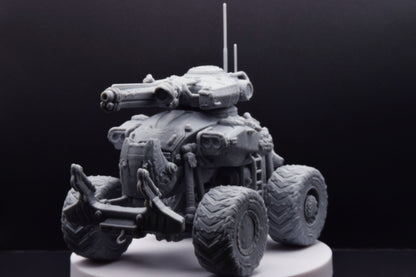 Gears Of War COG Centaur Ot Miniature - TheSTLSmith - 3D Printed with high quality resin for Skirmish/D&D games