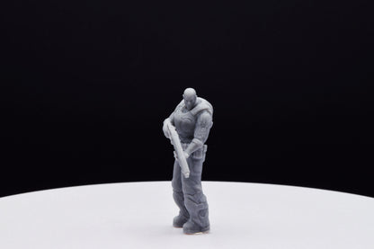 Gears Of War Jace Stratton Ot Miniature - TheSTLSmith - 3D Printed with high quality resin for Skirmish/D&D games