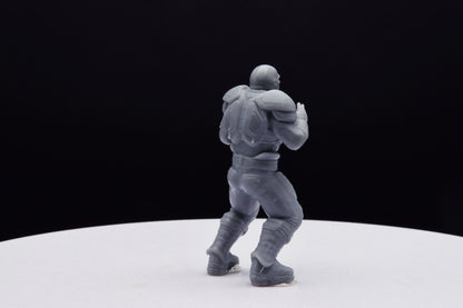 Gears Of War Augustus Cole Thrashball Ot Miniature - TheSTLSmith - 3D Printed with high quality resin for Skirmish/D&D games