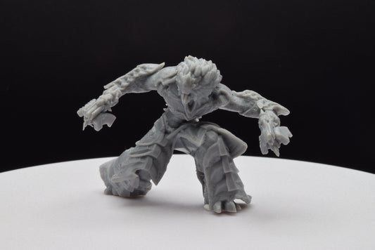 Gears Of War Kantus Armoured Ot Miniature - TheSTLSmith - 3D Printed with high quality resin for Skirmish/D&D games