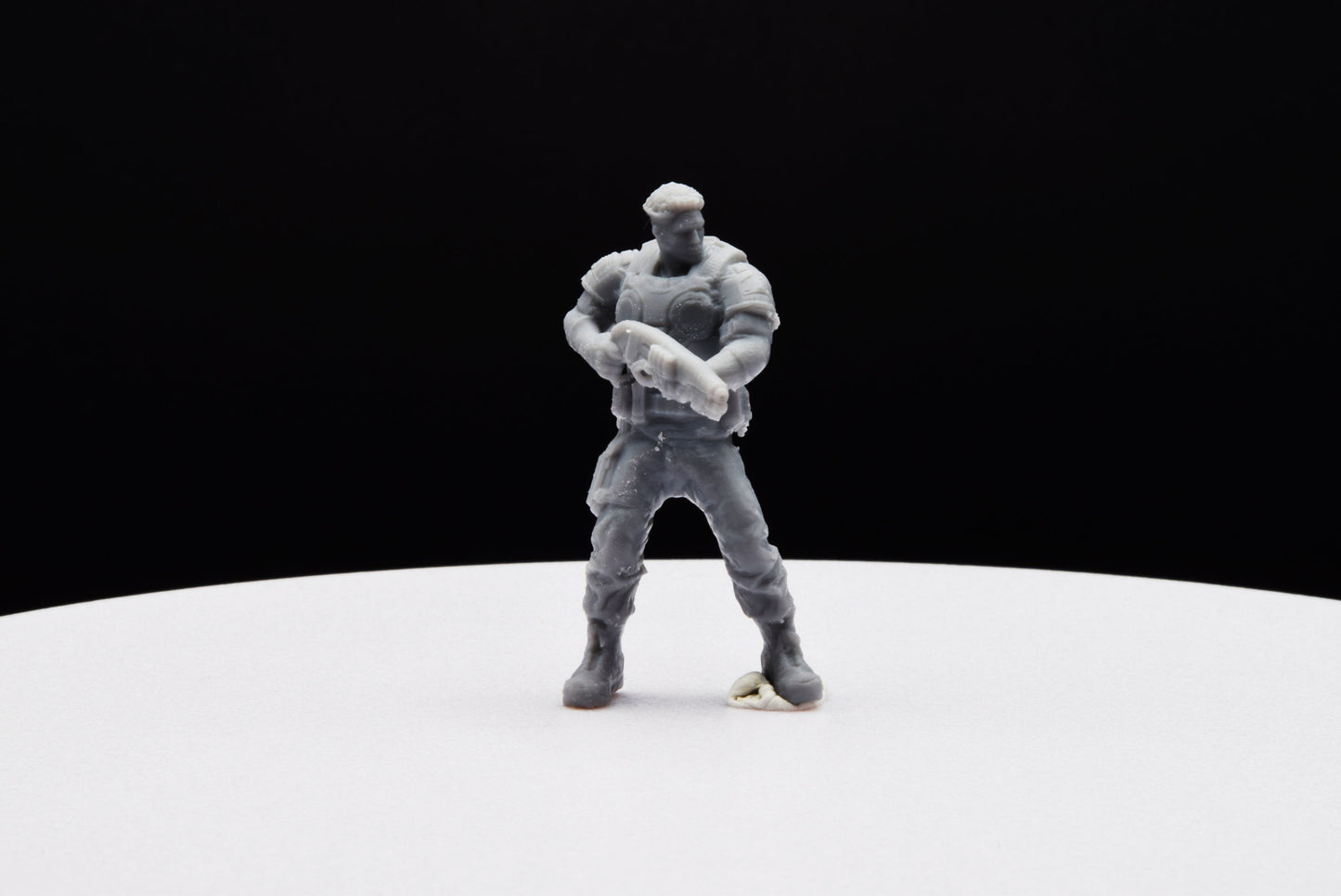 Gears Of War COG Del Walker Ot Miniature - TheSTLSmith - 3D Printed with high quality resin for Skirmish/D&D games
