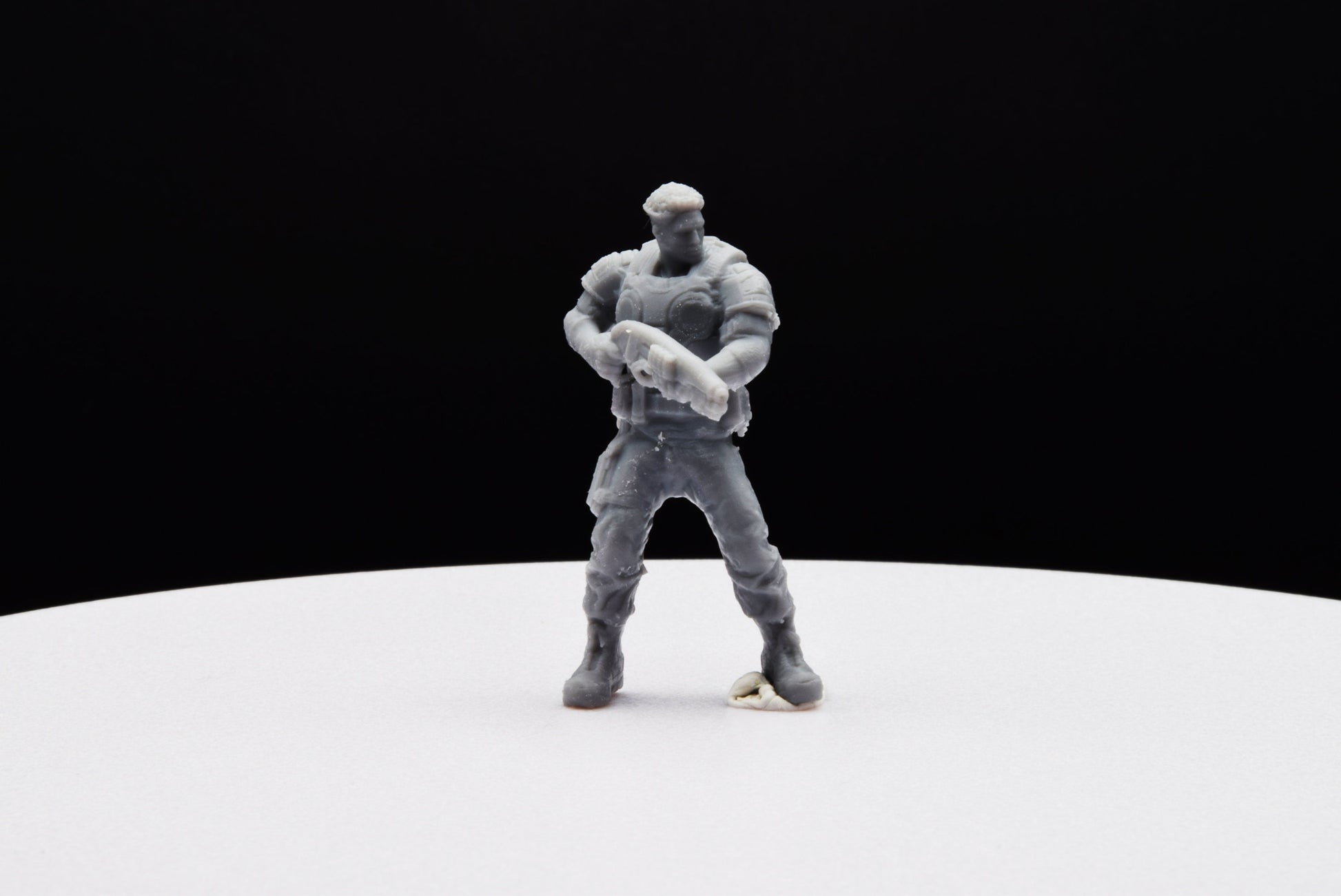Gears Of War COG Del Walker Ot Miniature - TheSTLSmith - 3D Printed with high quality resin for Skirmish/D&D games