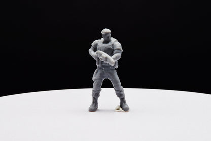 Gears Of War COG Del Walker Ot Miniature - TheSTLSmith - 3D Printed with high quality resin for Skirmish/D&D games
