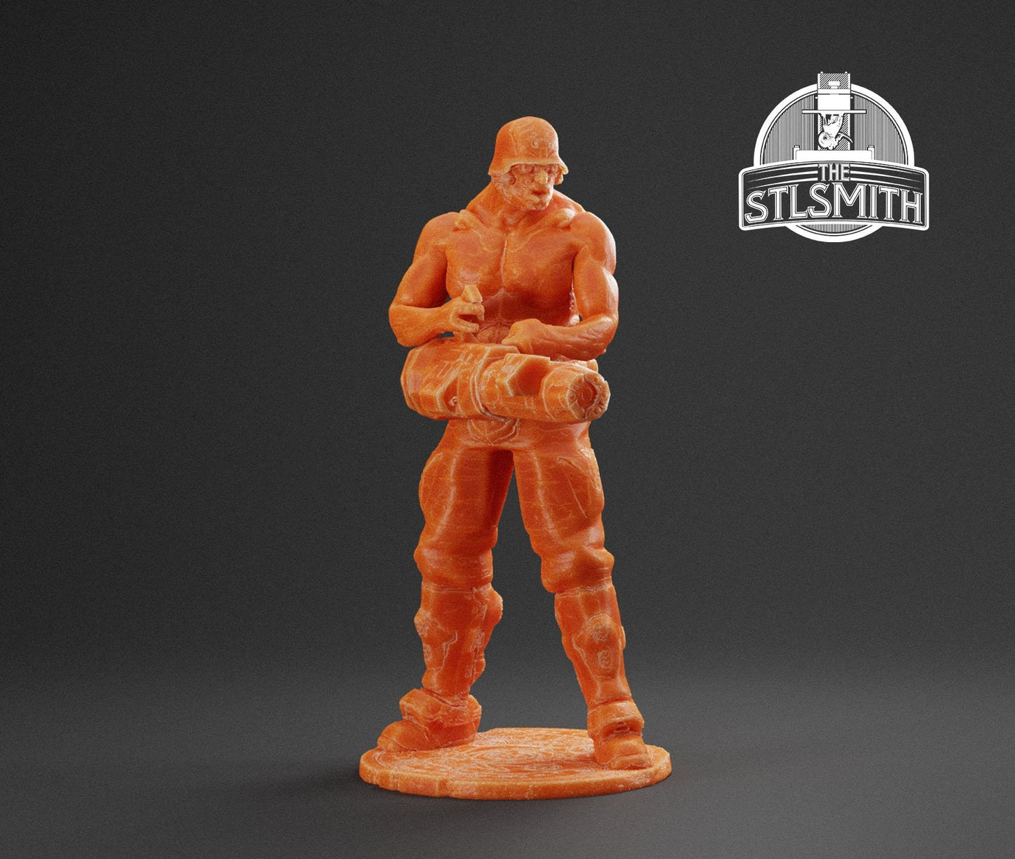 Doom Commando [3] Miniature - Fanmade - TheSTLSmith - 3D Printed with high quality resin for Skirmish/D&D games