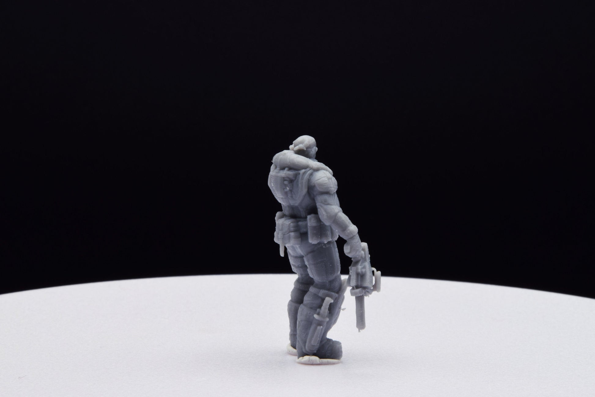 Gears Of War Marcus Fenix Winter Ot Miniature - TheSTLSmith - 3D Printed with high quality resin for Skirmish/D&D games