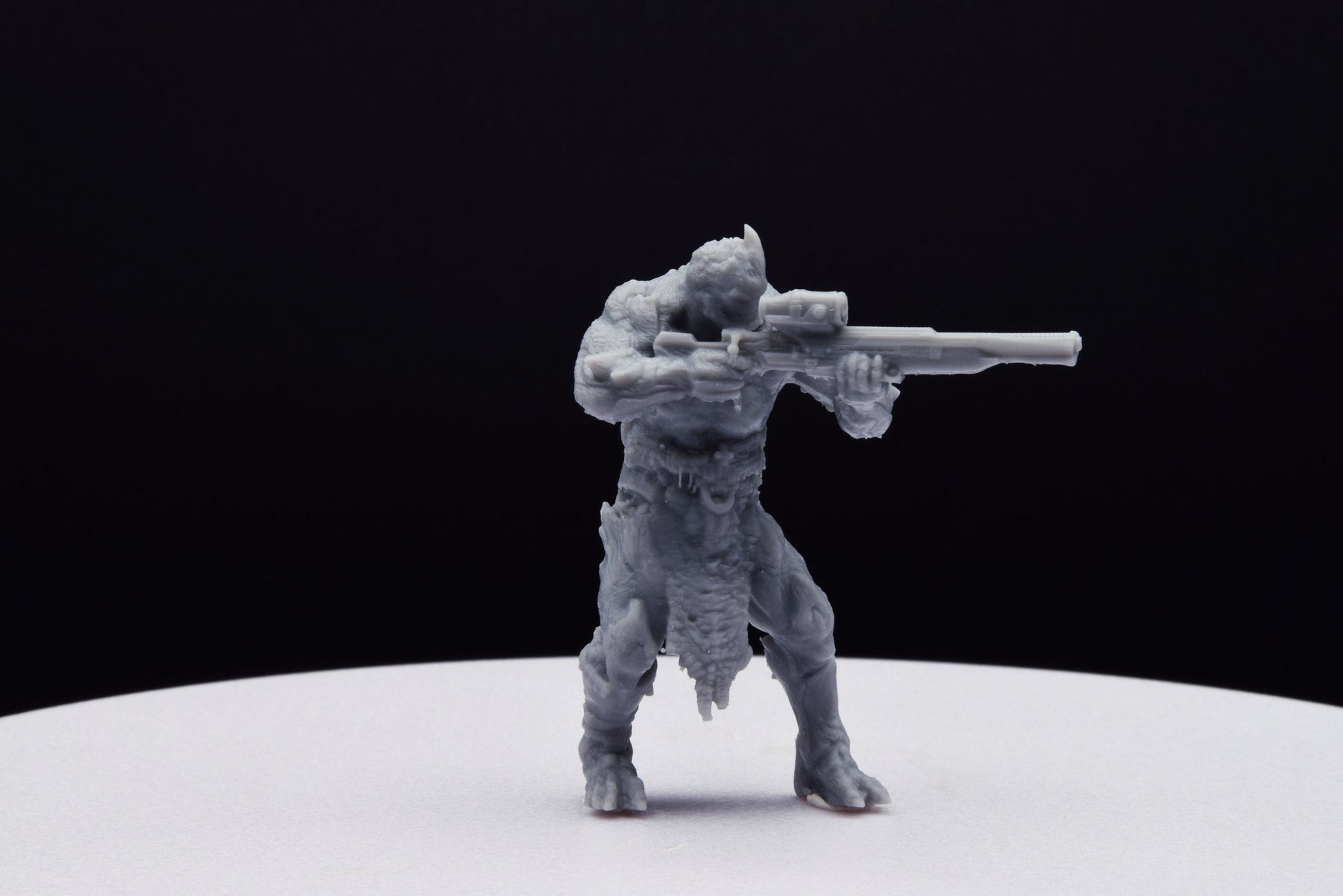 Gears Of War Swarm Sniper Ot Miniature - TheSTLSmith - 3D Printed with high quality resin for Skirmish/D&D games
