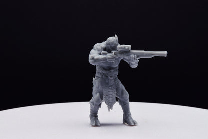 Gears Of War Swarm Sniper Ot Miniature - TheSTLSmith - 3D Printed with high quality resin for Skirmish/D&D games