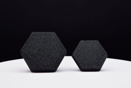 Hexagonal Bases for Miniatures - 20mm to 100mm - 3D Printed with high quality PLA+ for Tabletop Games/Wargames/D&D games