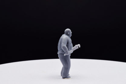 Doom Zombie Fatty Miniature - Fanmade - TheSTLSmith - 3D Printed with high quality resin for Skirmish/D&D games