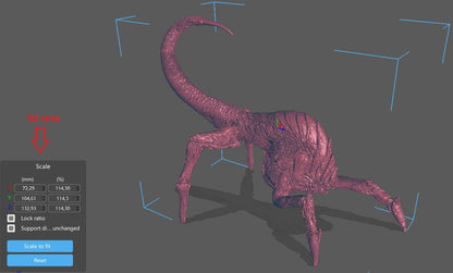 Gears Of War Snatcher Swarm Ot Miniature - TheSTLSmith - 3D Printed with high quality resin for Skirmish/D&D games