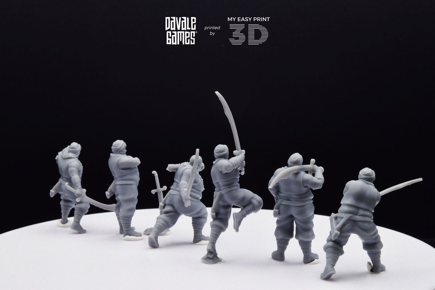 Merchant Guard - Davale Games - 3D Printed with high quality resin for LOTR/D&D games