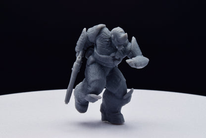 Gears Of War Hunter Ot Miniature - TheSTLSmith - 3D Printed with high quality resin for Skirmish/D&D games