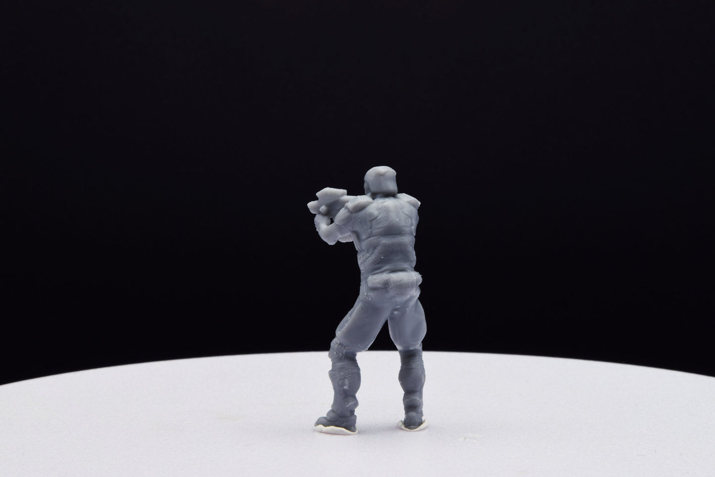 Doom ZSec Machinegun Miniature - Fanmade - TheSTLSmith - 3D Printed with high quality resin for Skirmish/D&D games