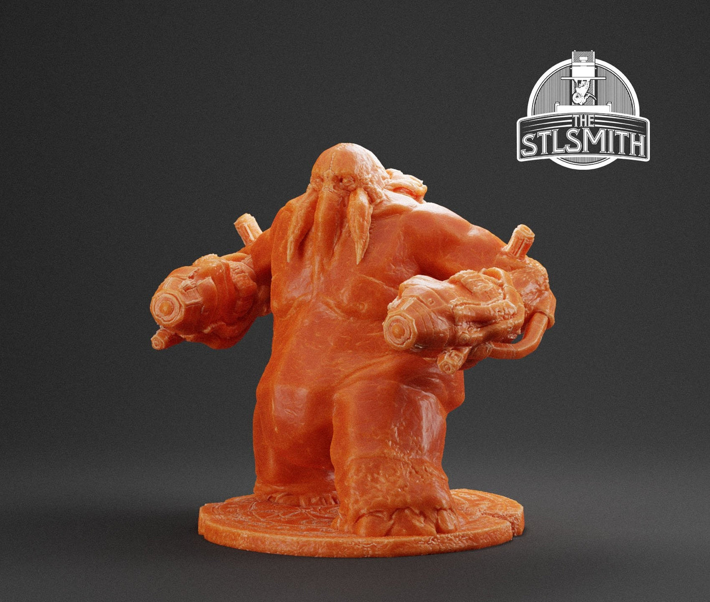 Doom Mancubus [3] Miniature - Fanmade - TheSTLSmith - 3D Printed with high quality resin for Skirmish/D&D games