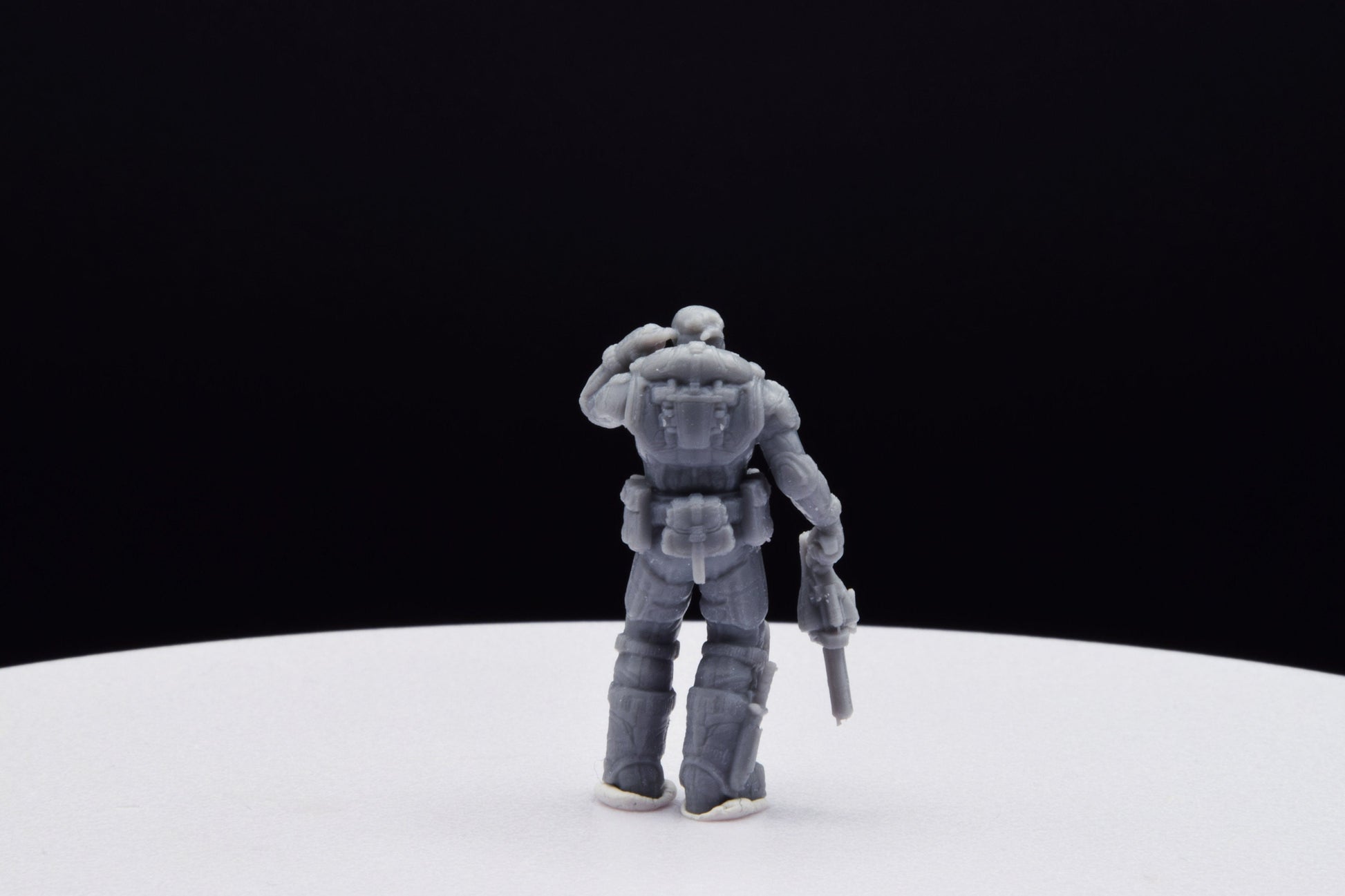 Gears Of War Marcus Fenix Winter Ot Miniature - TheSTLSmith - 3D Printed with high quality resin for Skirmish/D&D games