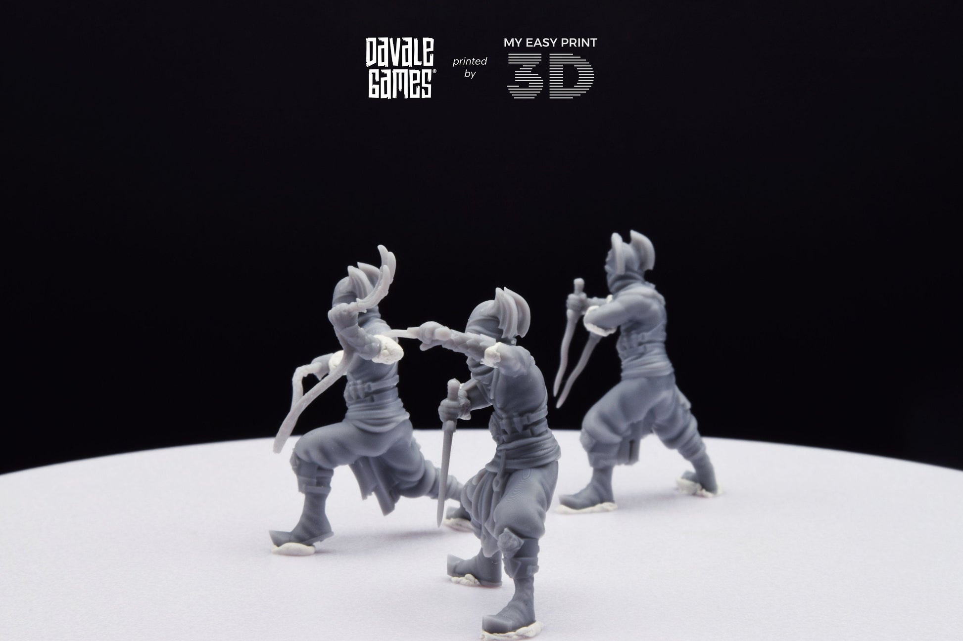 Dragon Army Assassin - Davale Games - 3D Printed with high quality resin for LOTR/D&D games
