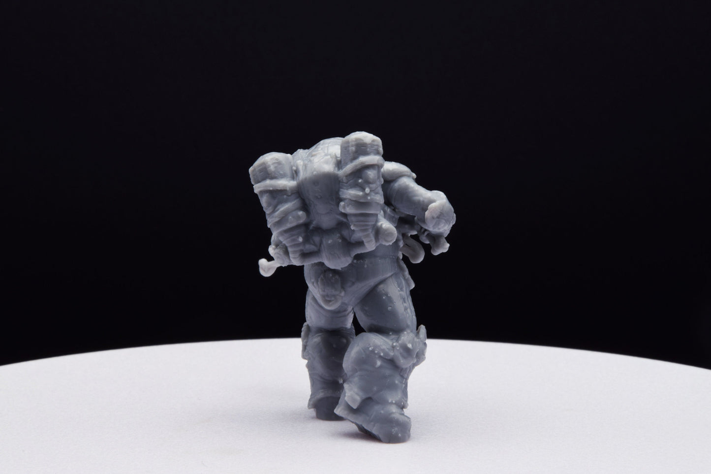 Gears Of War Boomer Flamer Ot Miniature - TheSTLSmith - 3D Printed with high quality resin for Skirmish/D&D games