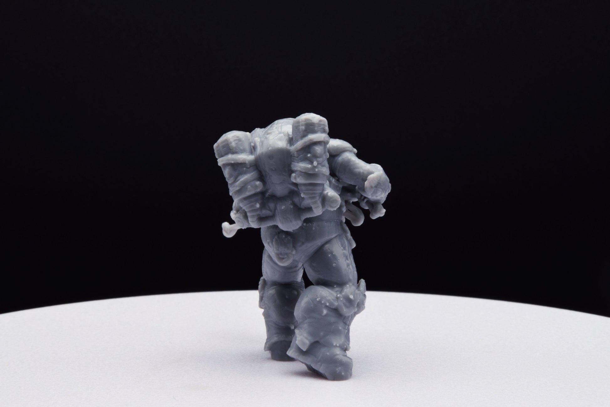 Gears Of War Boomer Flamer Ot Miniature - TheSTLSmith - 3D Printed with high quality resin for Skirmish/D&D games