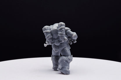 Gears Of War Boomer Flamer Ot Miniature - TheSTLSmith - 3D Printed with high quality resin for Skirmish/D&D games