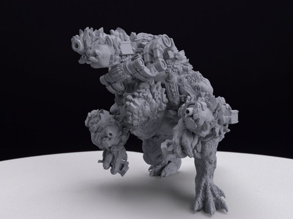 Gears Of War SWARMAK Miniature - TheSTLSmith - 3D Printed with high quality resin for Skirmish/D&D games