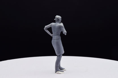 Gears Of War Anya Stroud Operator Ot Miniature - TheSTLSmith - 3D Printed with high quality resin for Skirmish/D&D games