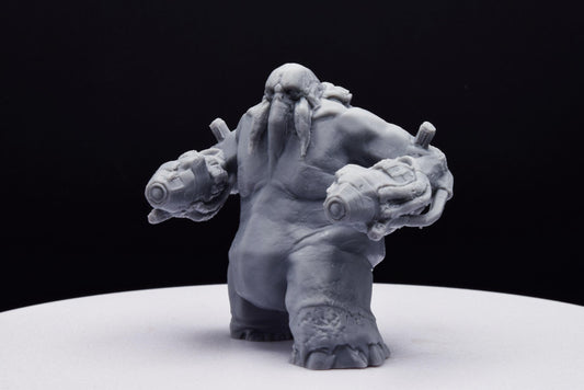 Doom Mancubus Miniature - Fanmade - TheSTLSmith - 3D Printed with high quality resin for Skirmish/D&D games