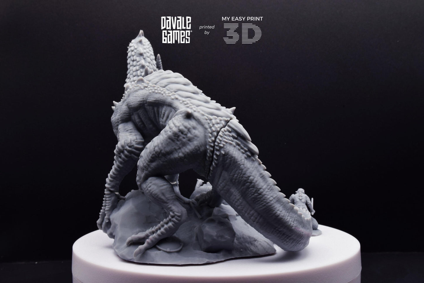 Mountain Drake - Goblins of the cave - Davale Games - 3D Printed with high quality resin for LOTR/D&D games