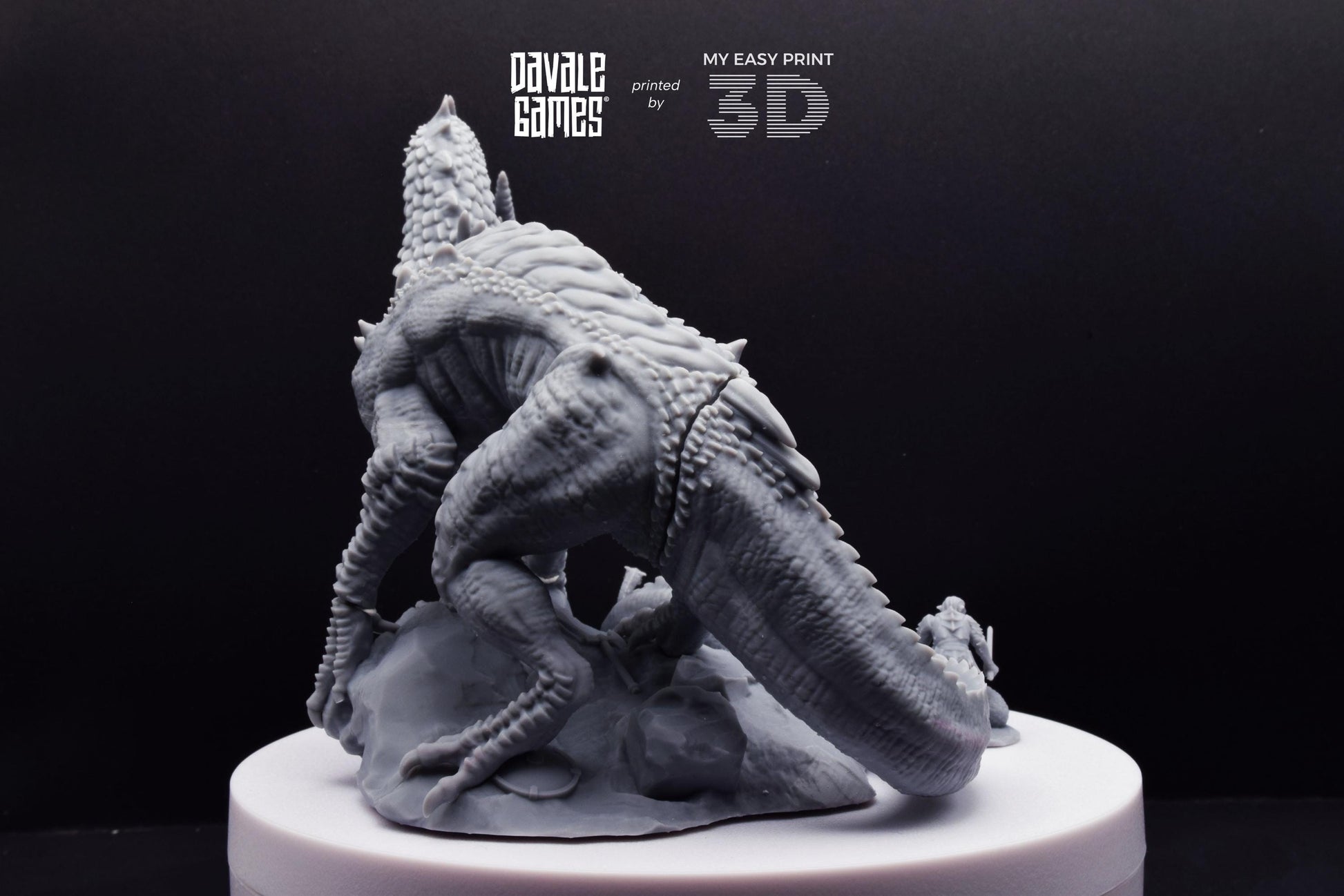 Mountain Drake - Goblins of the cave - Davale Games - 3D Printed with high quality resin for LOTR/D&D games
