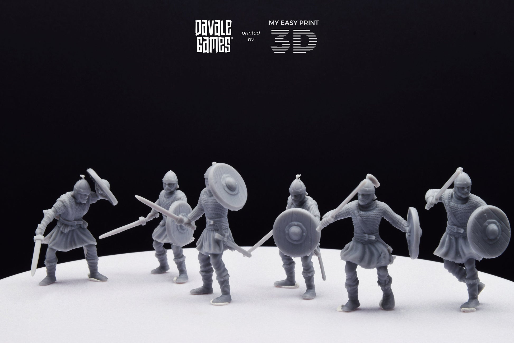 Ostrogoths on foot - Davale Games - Historical games - 3D Printed with high quality resin