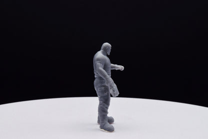 Gears Of War Marcus Old Retired Miniature - TheSTLSmith - 3D Printed with high quality resin for Skirmish/D&D games