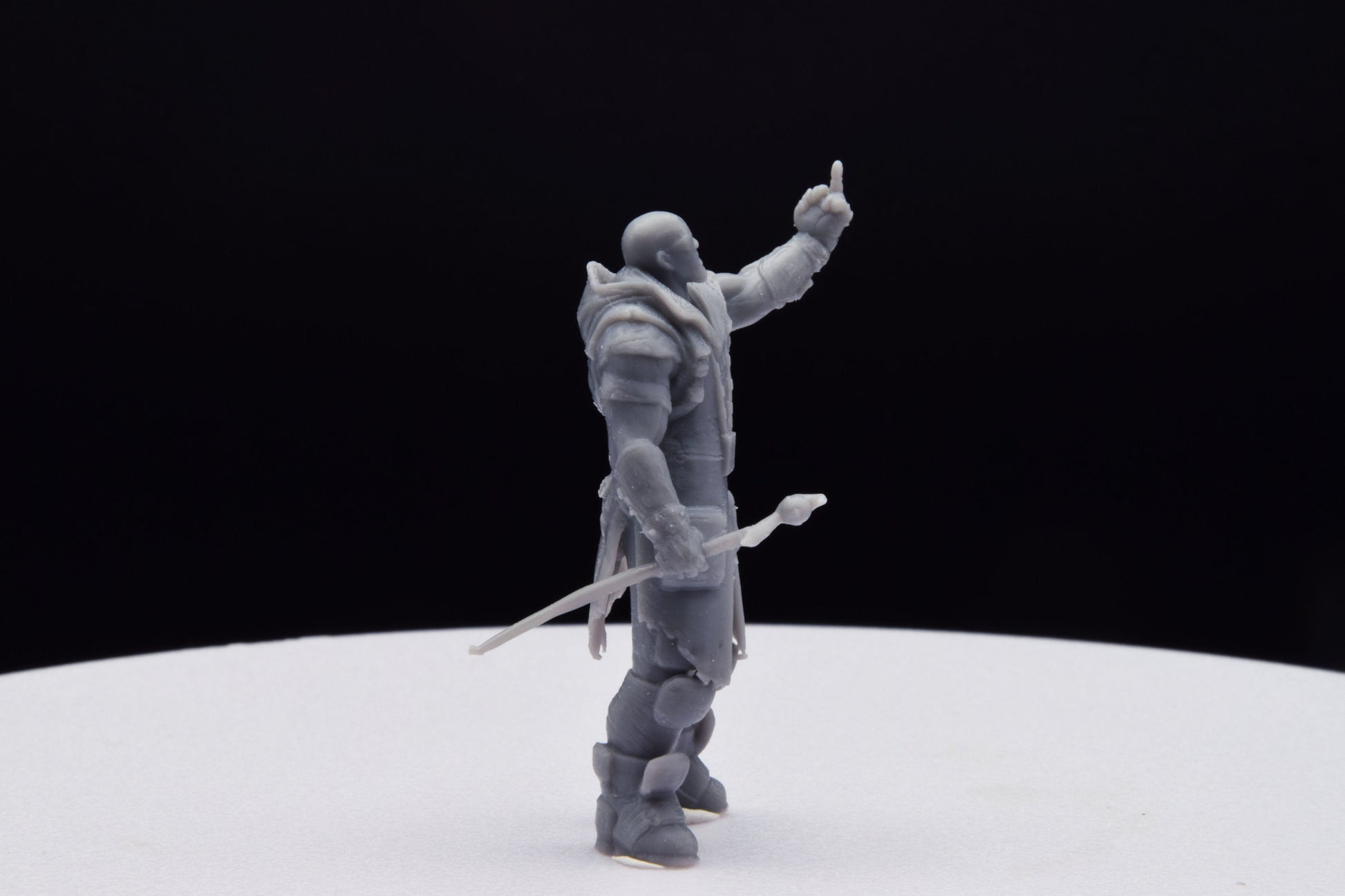 Gears Of War Aaron Griffin Ot Miniature - TheSTLSmith - 3D Printed with high quality resin for Skirmish/D&D games