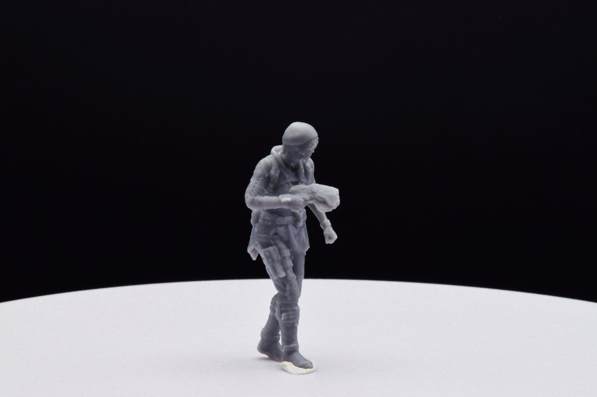 Gears Of War Kait Diaz Outsider Miniature - TheSTLSmith - 3D Printed with high quality resin for Skirmish/D&D games