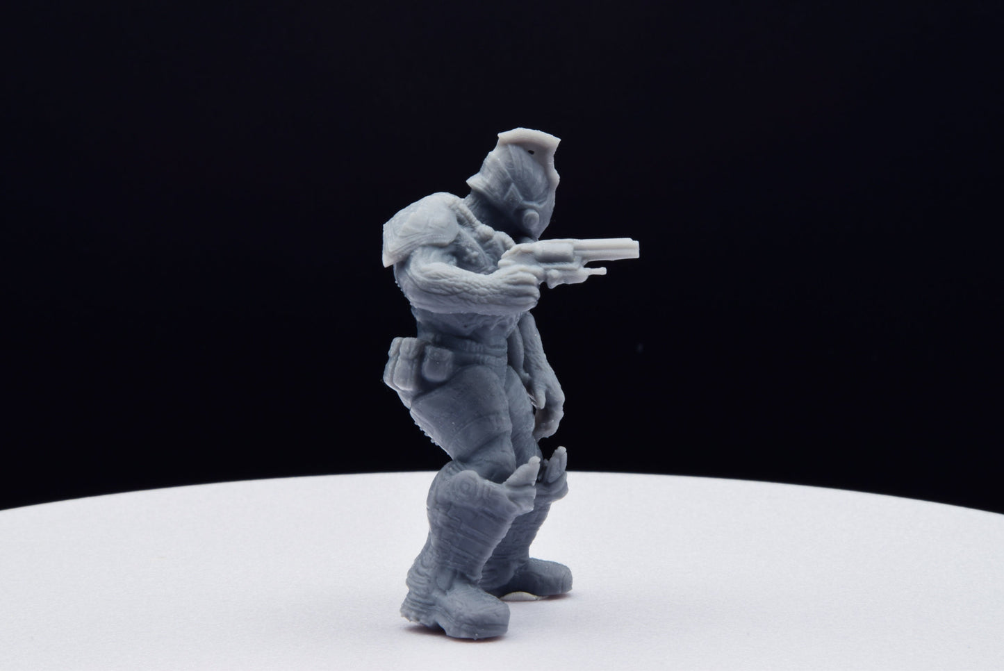Gears Of War Drone Bolter Ot Miniature - TheSTLSmith - 3D Printed with high quality resin for Skirmish/D&D games