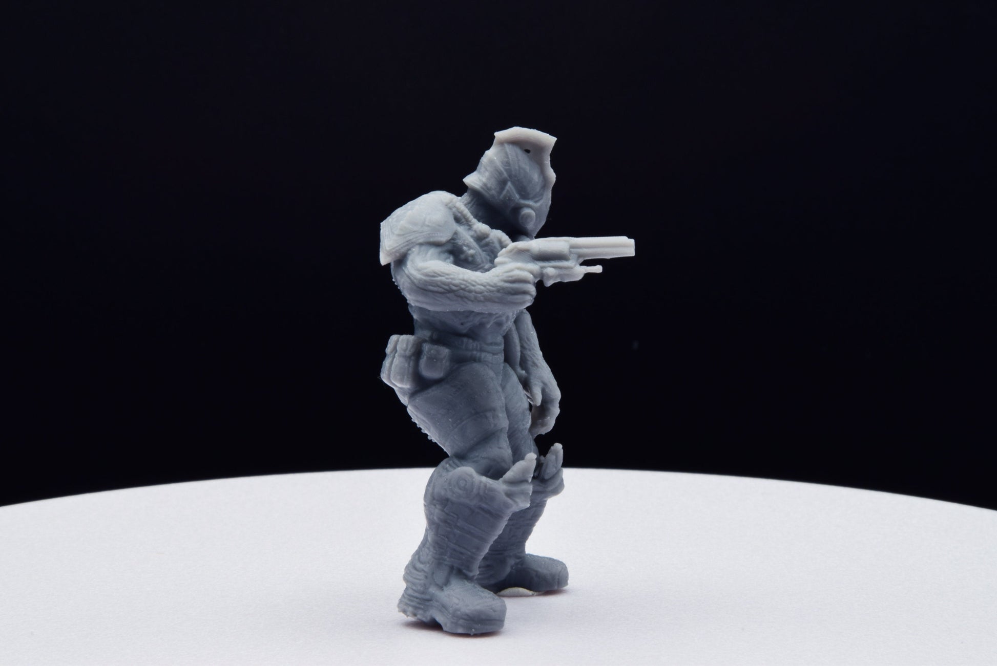 Gears Of War Drone Bolter Ot Miniature - TheSTLSmith - 3D Printed with high quality resin for Skirmish/D&D games