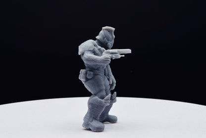 Gears Of War Drone Bolter Ot Miniature - TheSTLSmith - 3D Printed with high quality resin for Skirmish/D&D games