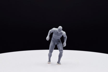 Doom Zombie Morgue Miniature - Fanmade - TheSTLSmith - 3D Printed with high quality resin for Skirmish/D&D games