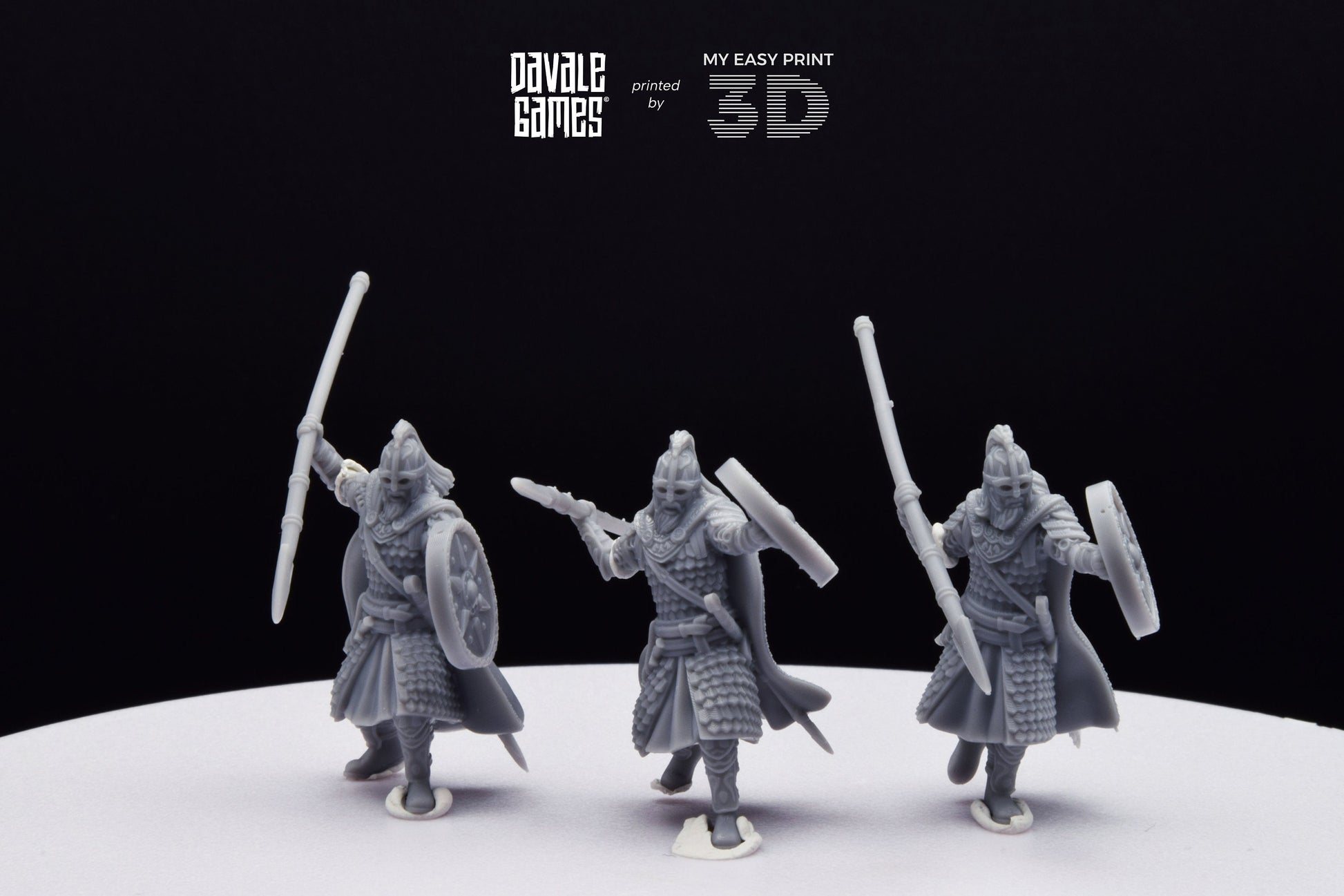 West Human Royal Guard - Foot - Davale Games - 3D Printed with high quality resin for LOTR/D&D games